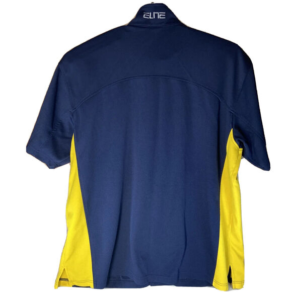 Michigan Wolverines Nike Elite Basketball Warm Up Jacket Mens XXL 2XL Snap Down - Picture 8 of 8